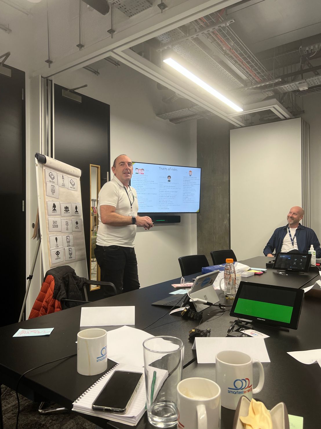 Mark from Agile101 developing an AI approach with a UK enterprise